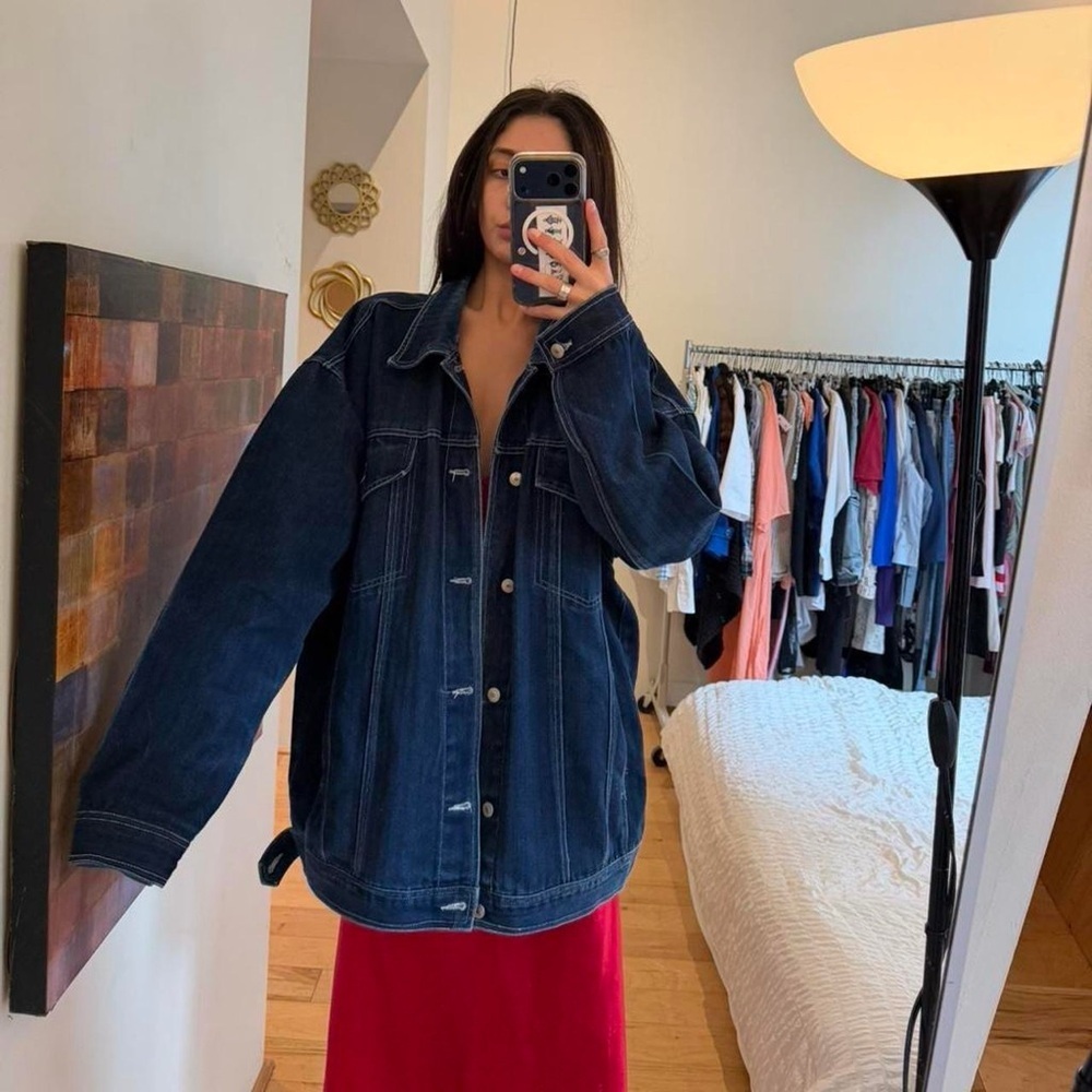 Dark Blue Denim Jacket